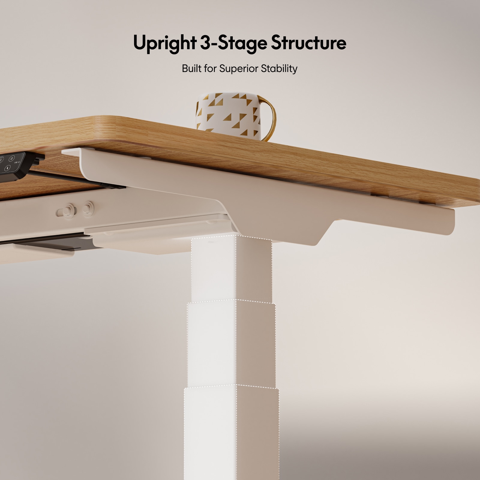 FlexiSpot Small Standing Desk | E7 Mini Sit Stand Desk for Closet